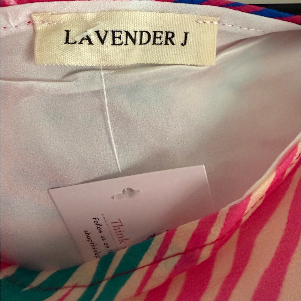 Lavender J One Shoulder Bold Dress - Picture 3 of 4